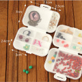 Mini Vitamin Holder Portable Weekly Pill Cases Medicine Tablet Storage Container Case Medicine Drug Box Pills Organizer