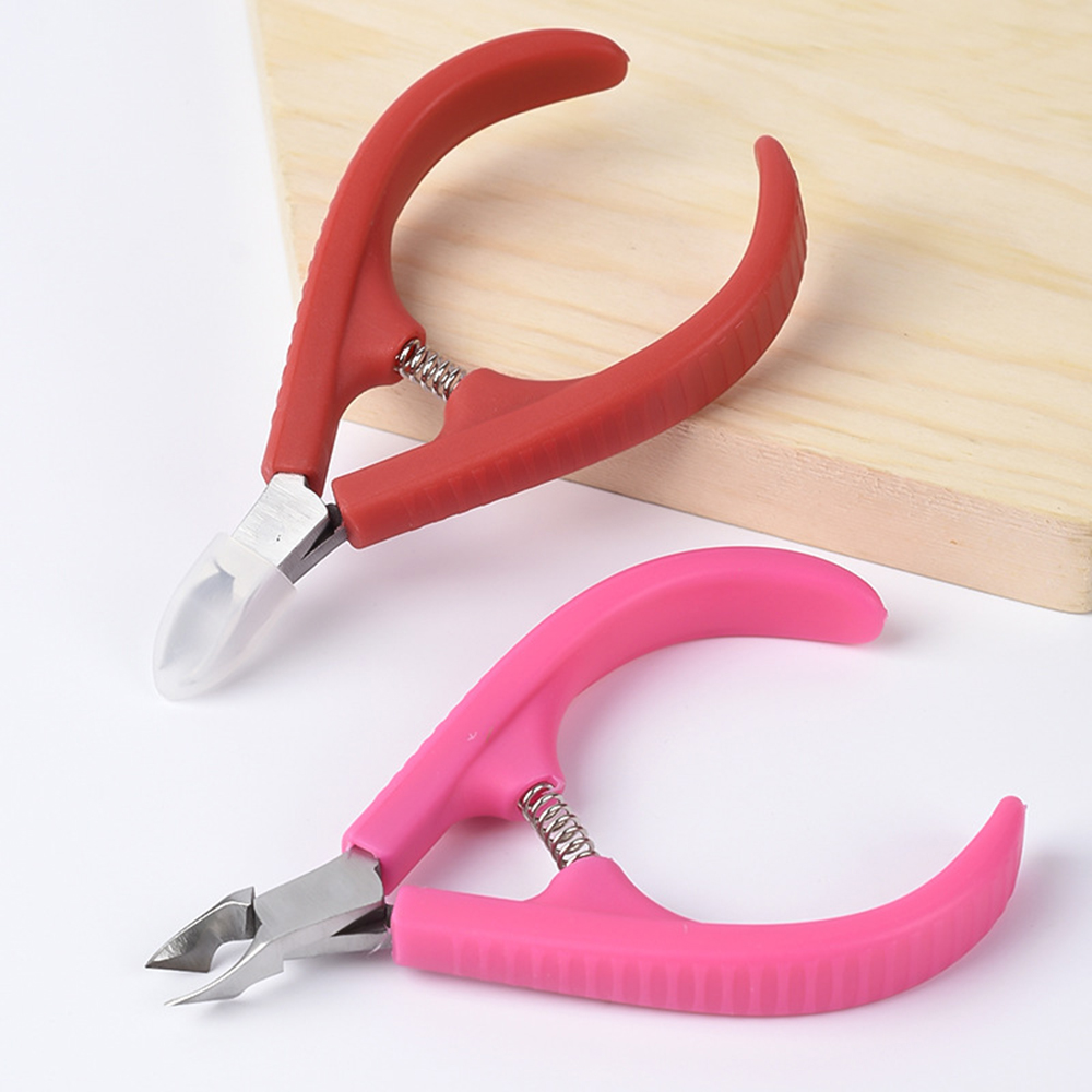 Stainless Steel Toe Finger Cuticle Nipper Nail Clipper Trimmer Cutter Plier Scissors Beauty Nail Art Manicure Tool Foot Care