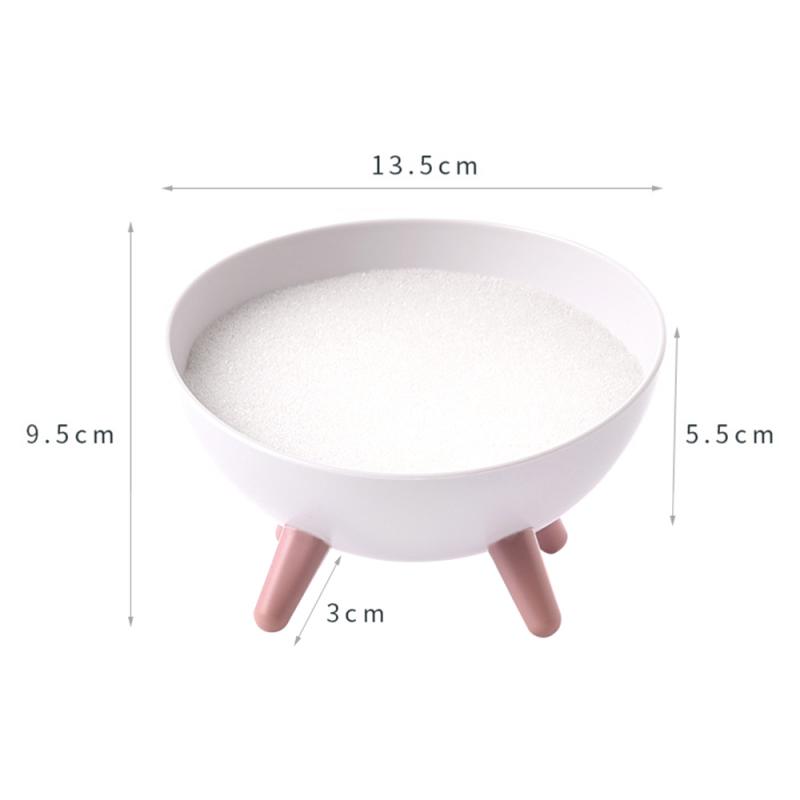 1PC Cute Hemispherical Sponge Drain Soap Holder Portable Soap Dishes Soap Storage Drying Rack Bathroom Soap Dish Toilet Rack