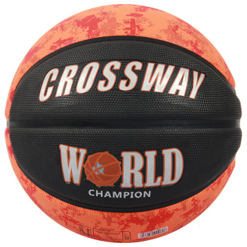 Indoor Outdoor Basketball Ball Official Size 7 Wear-Resistant Basket Ball Basketball Rubber Basketball Ball With Net Pocket Pin