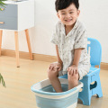 Multifunctional Foot Soaking Bucket Folding Basin Plastic Foaming Massage Bucket Household Sauna Bathtub Pedicure Bath Bathtub