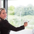 HOHOFILM 152cm*50cm Clear Single Side Writing Film Whiteboard Board for Teaching Make Sign Film used on glossy surface