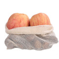 1PC Useful Vegetable Bags Eco Cotton Shopping Bag Reusable Storage Mesh Bags Washable for Kitchen Home