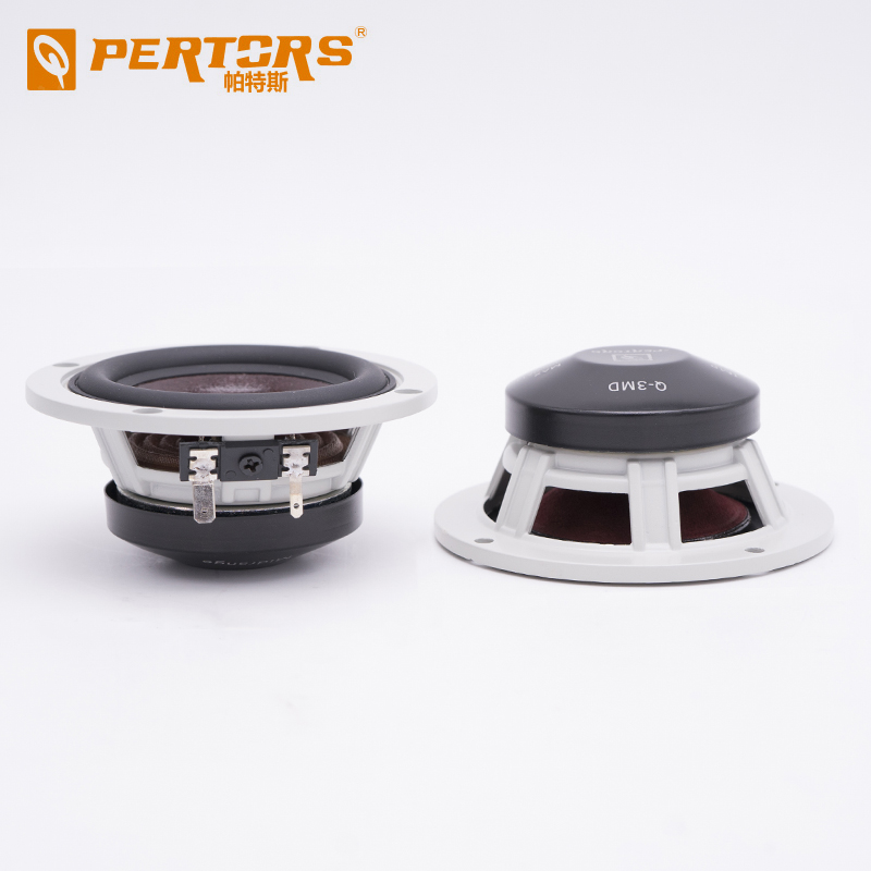 Q-PERTORS Car 3.5 Inch Midrange Speaker Audio Modified Three Division Frequency HIFI High Resolution Pure Vocal Max Power 300W