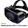 VRG Pro 3D VR Glasses Virtual Reality Full Sn Visual Wide-Angle VR Glasses for 5 to 7 Inch Smartphone Eyeglasses Devices