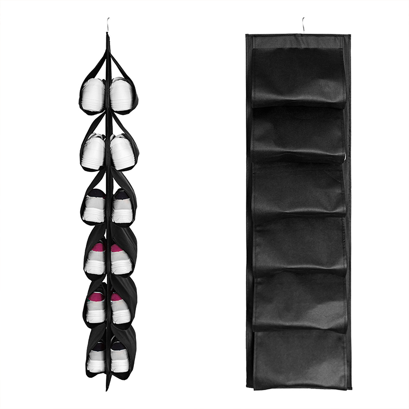 6 Layers Dustproof Shoes Rack Non-Woven Fabric Shoe Stands Closet Organizer Home Shoes Storage Holders Wardrobe Storage Holder