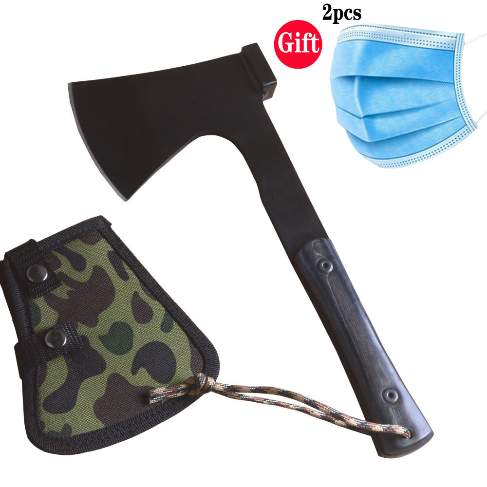 New Handle Top Quality Outdoor Survival Axe Multi Tomahawk Army Utility EDC Camping Axe Mountain-cutting Hatchet