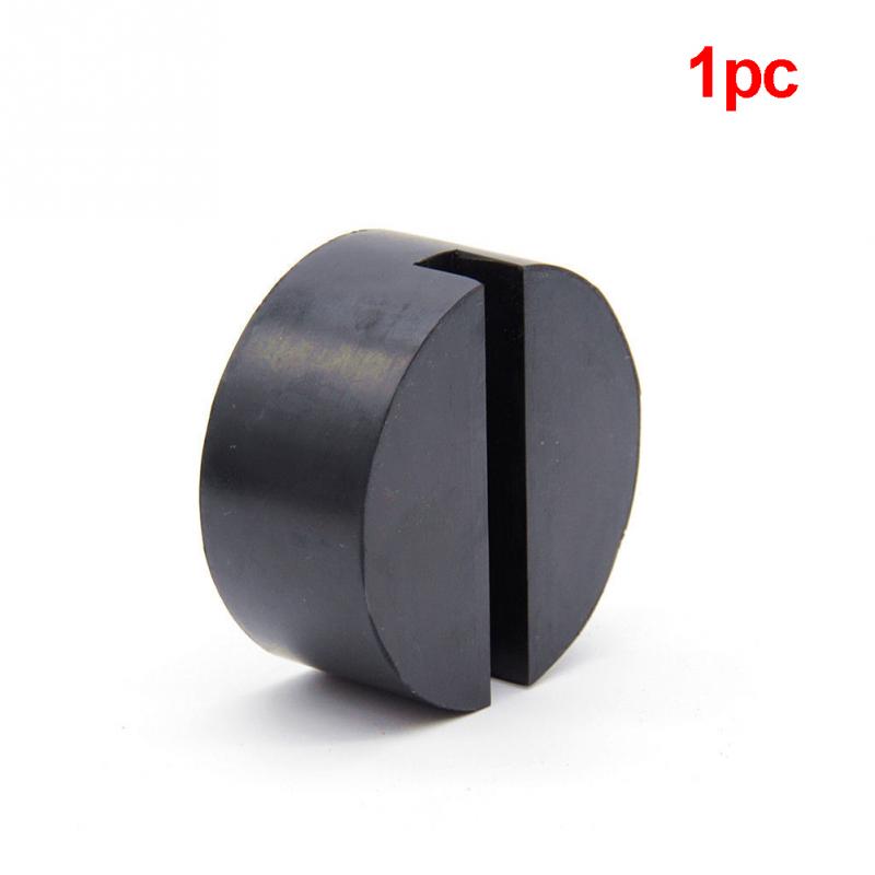 Vehicle Universal Floor Jack Disk Pad Adapter Rubber Blanket for Pinch Weld Side Rail Stand