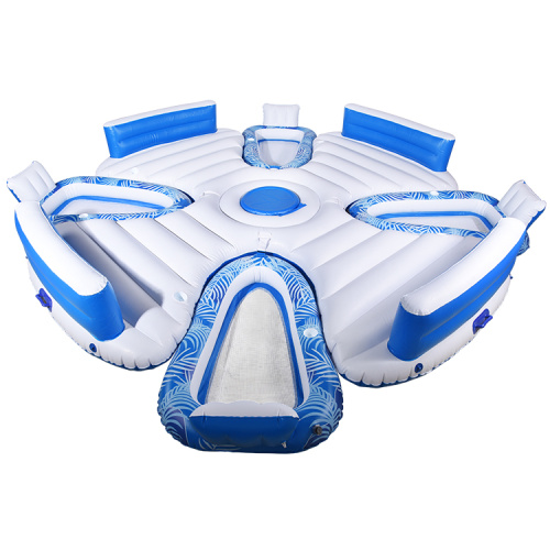 8 people round floating island inflatable lounge chair for Sale, Offer 8 people round floating island inflatable lounge chair