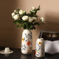 New Chinese ceramic vase decoration creative living room flower arrangement TV cabinet dining table home soft decorations han
