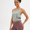 Women Soft Loose Gym Vest Fitness Yoga Tank Tops Lightweight Cotton Running Workout Athletic Vest Sleeveless Shirts