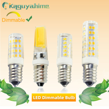 Kaguyahime E14 LED Bulb Light 220V Dimmable Mini Ceramics COB Led Lamp E14 5W 6W 7W 9W Candle Spotlight Bombilla Ampoule Lampada