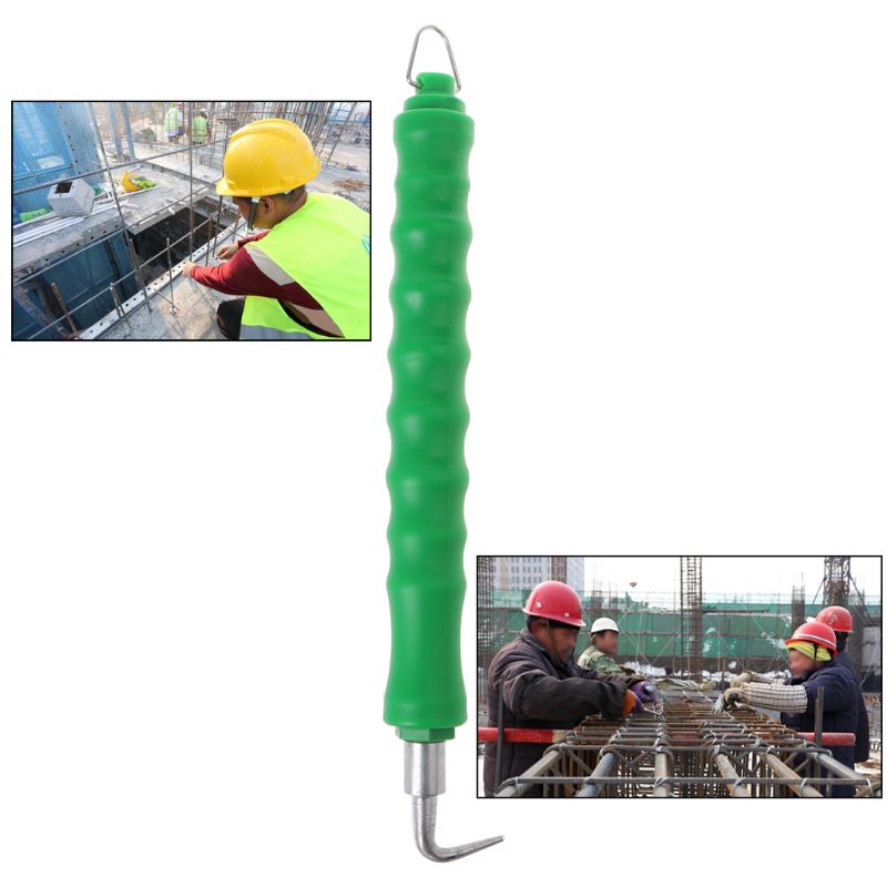 Semi-automatic Steel Bar Hook Rebar Tier Construction Site Winding Tool Wire Knitting Plier B85C