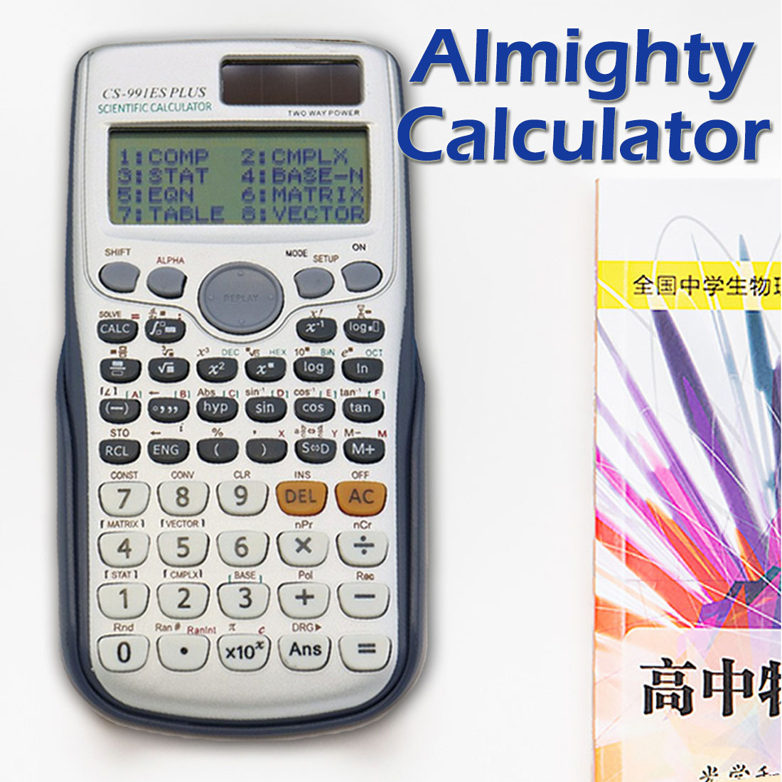 Muitifunction Scientific Calculator Dual Power With 417 Functions Dual Power Calculadora Cientifica Student Exam Calculator