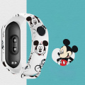 Disney Mickey Soft Strap for Xiaomi Mi Band 5 4 3 NFC Silicone Wristband Bracelet Replacement for Xiaomi Band 4 Wrist TPU Strap