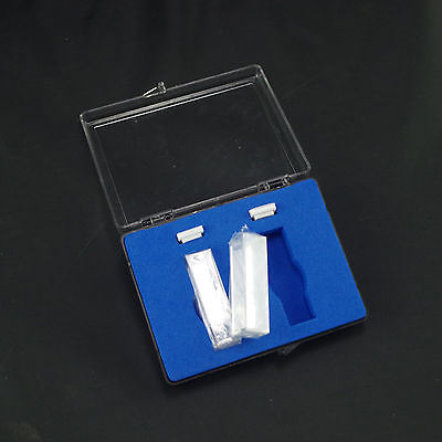 Quartz cuvettes with 2 lids 10mm cell cuvette with box