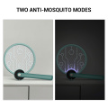 Foldable UV Physical Electric Mosquito Swatter Killer 2200V High Voltage Racket Insect Fly Repellent USB 3 Network Bug Zapper