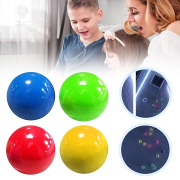Sticky Balls Decompression Ball Sticky Squash Ball Suction Decompression Toy Sticky Target Ball Children's Toy Sticky Toys