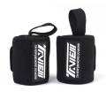 Wrist Wraps Weight Lifting Elastic Straps with Loop Grip Support for Fitness Bodybuilding Gym Weight Training 1 Pair