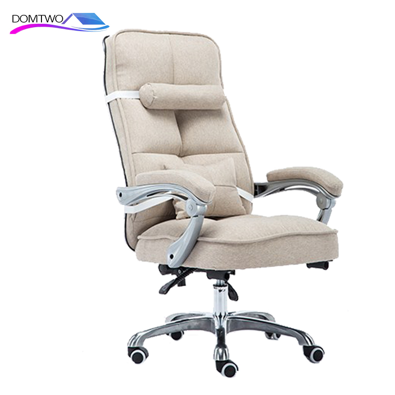 Cloth Computer Chair Home Office Chair Reclining Swivel Massage Chair
