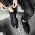 Fashion Men Formal Pointed Toe Ankle Boots Casual Men Leather zipper Boots Winter Shoes Men shoes Boots Oxford Shoes PP-19