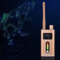 Wireless Signal Detector WiFi Bug Camera Transmitting Finder With GSM & GPS Dual Voice Alarm(Gold)