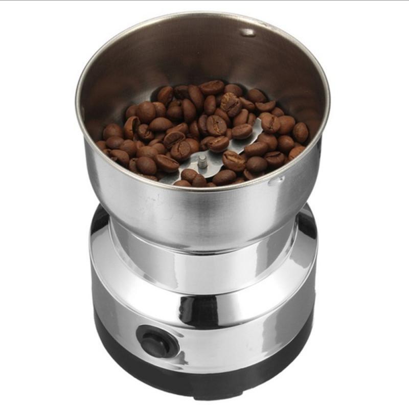 Coffee Bean Grinder Electric Grinder Electric Mini Coffee Bean Nut Grinder Multi-function Home Coffee Machine Kitchen Tool