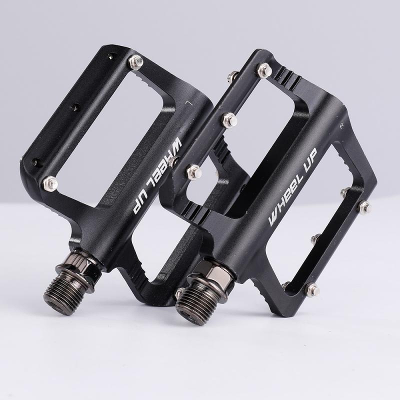 Bicycle foot pedal accessories Bicycle Pedal WHEEL UP bicycle pedal CNC aluminum alloy bearing pedal foot pedal accessories