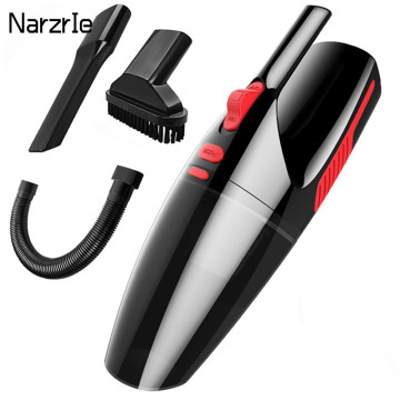 Handheld Vacuum Cleaner 12V Portable Car Vacuum Cleaner 4000Pa Wet Dry Dual-Use Mini Vacuum Cleaner with LED Light for Car Home