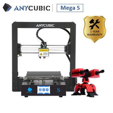 ANYCUBIC Mega S Mega-S 3d Printer Plus Size Printing Platform Full Metal Frame High Precision FDM 3d printer kit impresora 3d