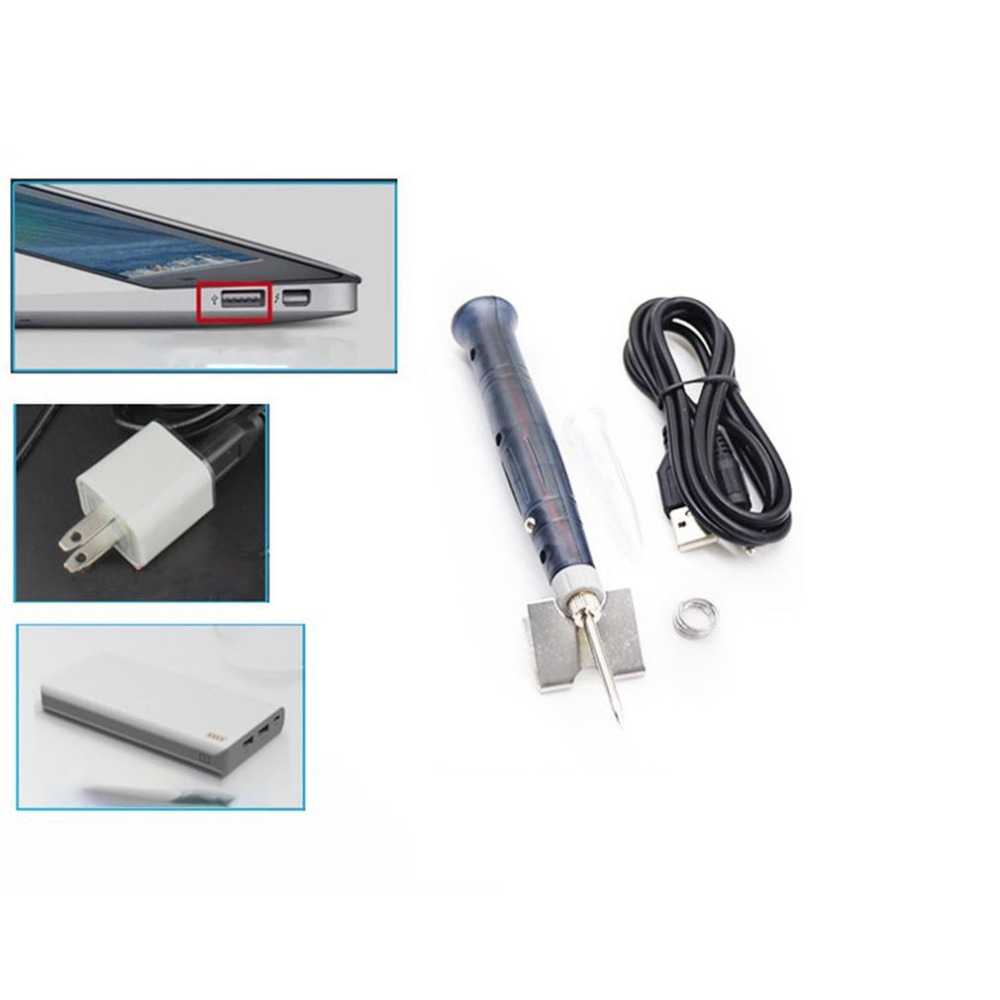 5V 8W Mini Portable USB Electric Powered Soldering Iron Pen/Tip Touch Switch Adjustable Electric Soldering Iron Tools