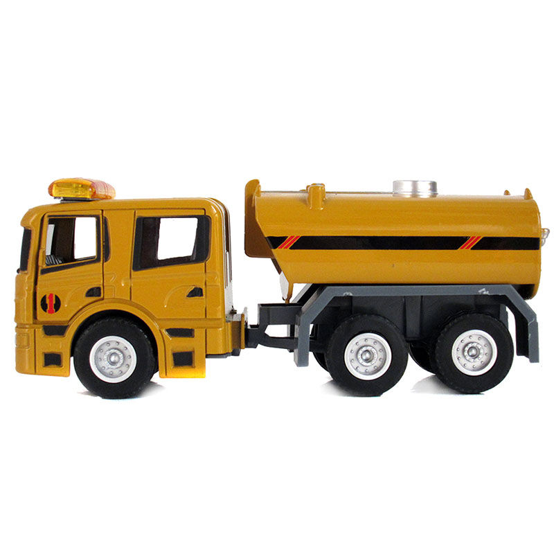 Baby Toys Sprinkler Watering Cart Simulation Alloy Diecast 1:50 Scale Engineering Vehicle Collection Toys Model Children Gifts