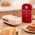 220V Electric Sandwich Maker Waffle Maker Timed Toaster Baking Multifunctional Breakfast Machine takoyaki Pancake Sandwichera