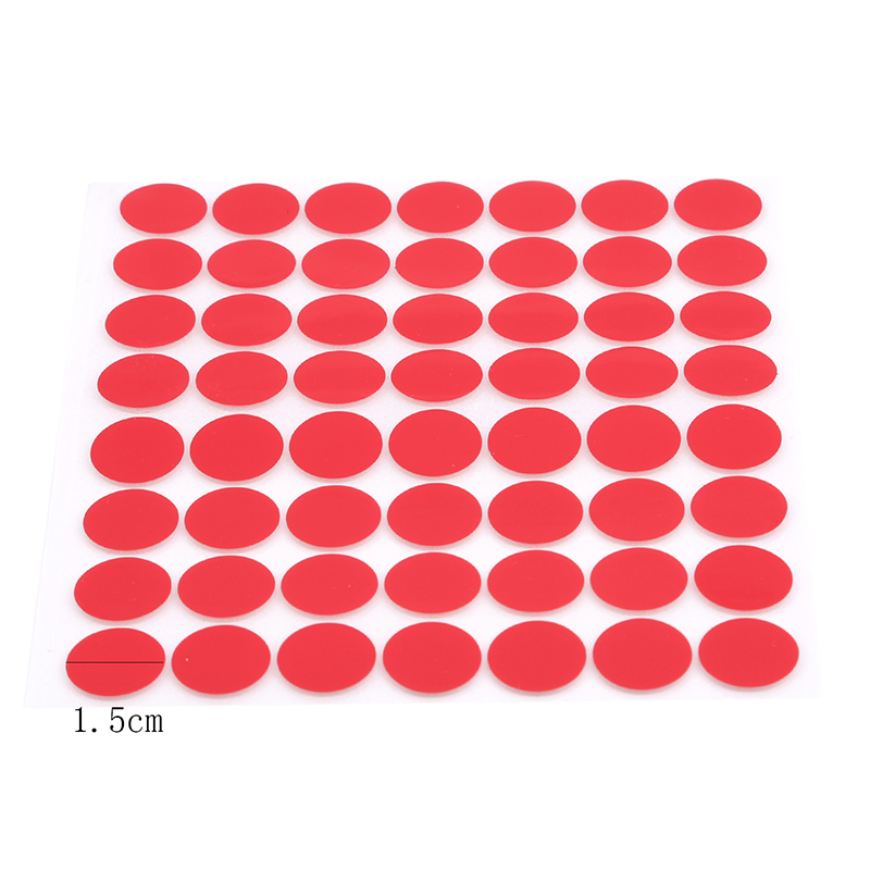 15mm 56pcs Velcros Self Adhesive Fastener Tape Hook Loop Magic Tape Round Magic Sticker White Red Round Coins Strong Glue