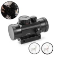 Tactical Hunting Red Dot 1X40RD Optical Sight 11mm 20mm Mounts Riflescope Aim Point Rifle Scope and Chasse Telescope