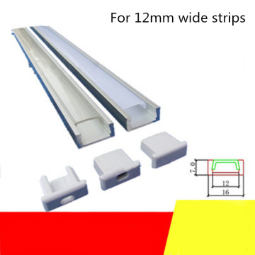 10-20 sets of embedded led light strip aluminum slot 1m long line decorative aluminum alloy slot suitable for 12mm light strip