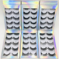 5 Pairs Fluffy 5D Mink Eyelashes Natural False Eyelashes Long Mink Lashes Makeup Thick Dramatic Fake Lashes Eyelash Extension