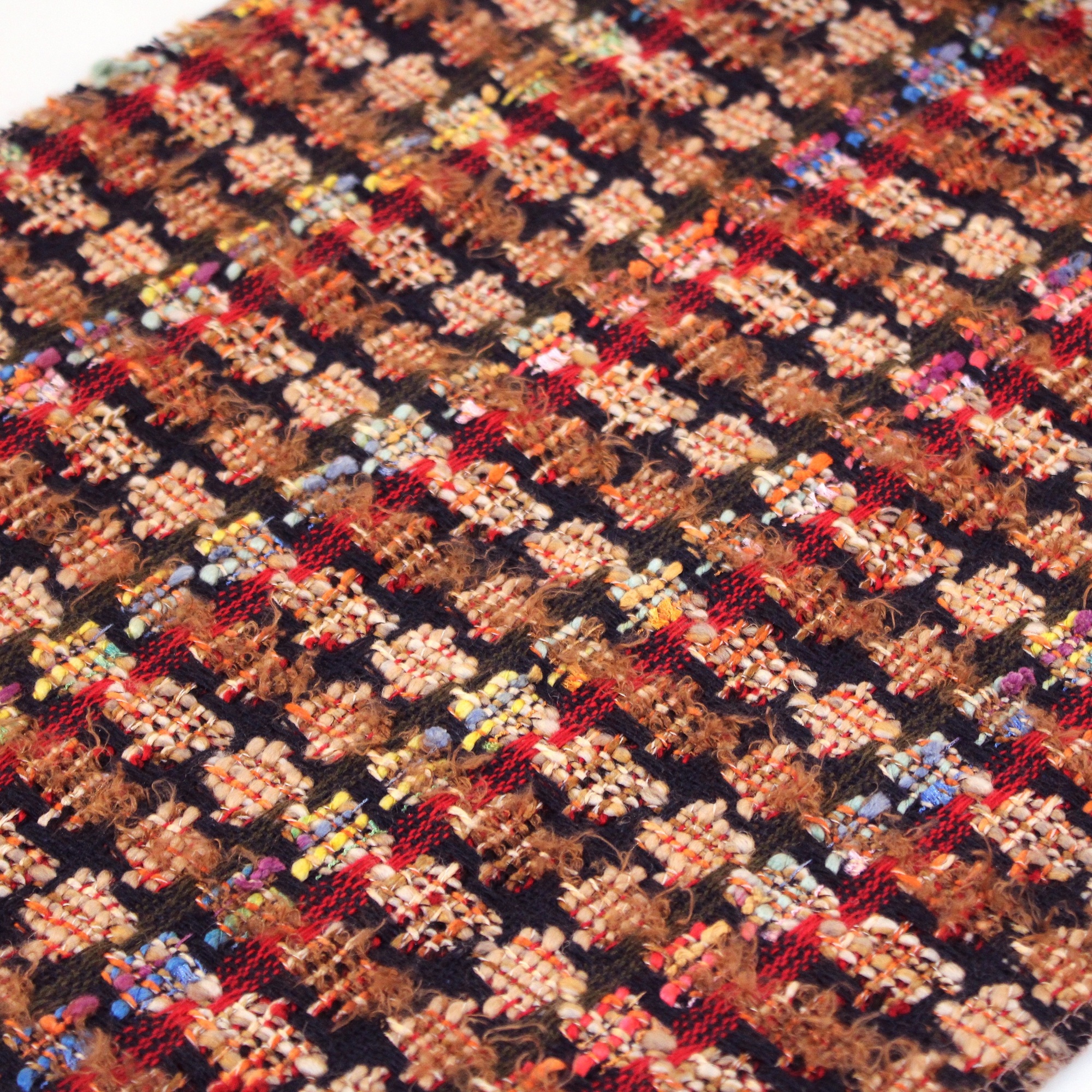 woven wool blend fabric