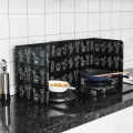 Kitchen Nonstick Splatter Guard Gas Stove Aluminum Foil Oil Slab Thermal Insulation Board Anti-Splash Splatter Screens