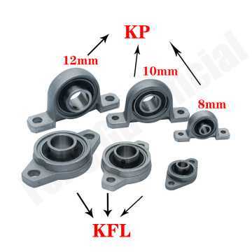 KFL08 KP08 KFL000 KP000 KFL001 KP001 Bearing Shaft Support Spherical Roller Zinc Alloy Mounted Pillow Block Housing kp08 bearing