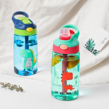 Child Sports Drink Bottle Leakproof Material Water Bottle With Straw Quality Kid Drinkware Children Water Bottles Hotting