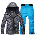 Plus size Men's Snow Suit outdoor sports Wear special Snowboarding Clothing windproof waterproof Sets Ski Jackets and Snow pants