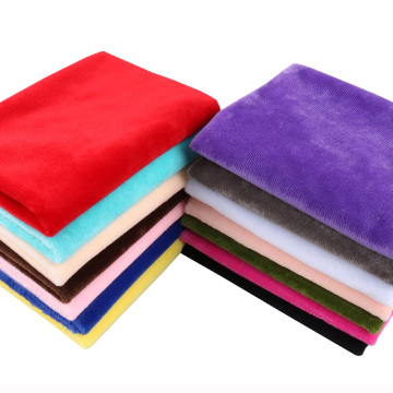 Nanchuang Short Plush Fabric Super Soft Cloth For DIY Handcrafted Pillow Shoes Toys Pajamas Bedclothes Sewing Material 14Pcs/Lot