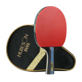 Huieson 4/5/6 Stars Table Tennis Rackets Double Pimples-in Rubber Profession Training Powerful Ping Pong Paddle Bat With Bag