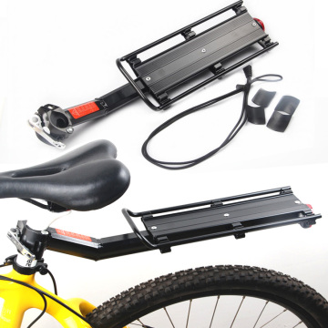 Bicycle Rack Bicycle Luggage Carrier Bike Cargo Rear Rack Shelf Quick Release Flat Rack Road Mtb Bike Aluminum Alloy Rear Rack