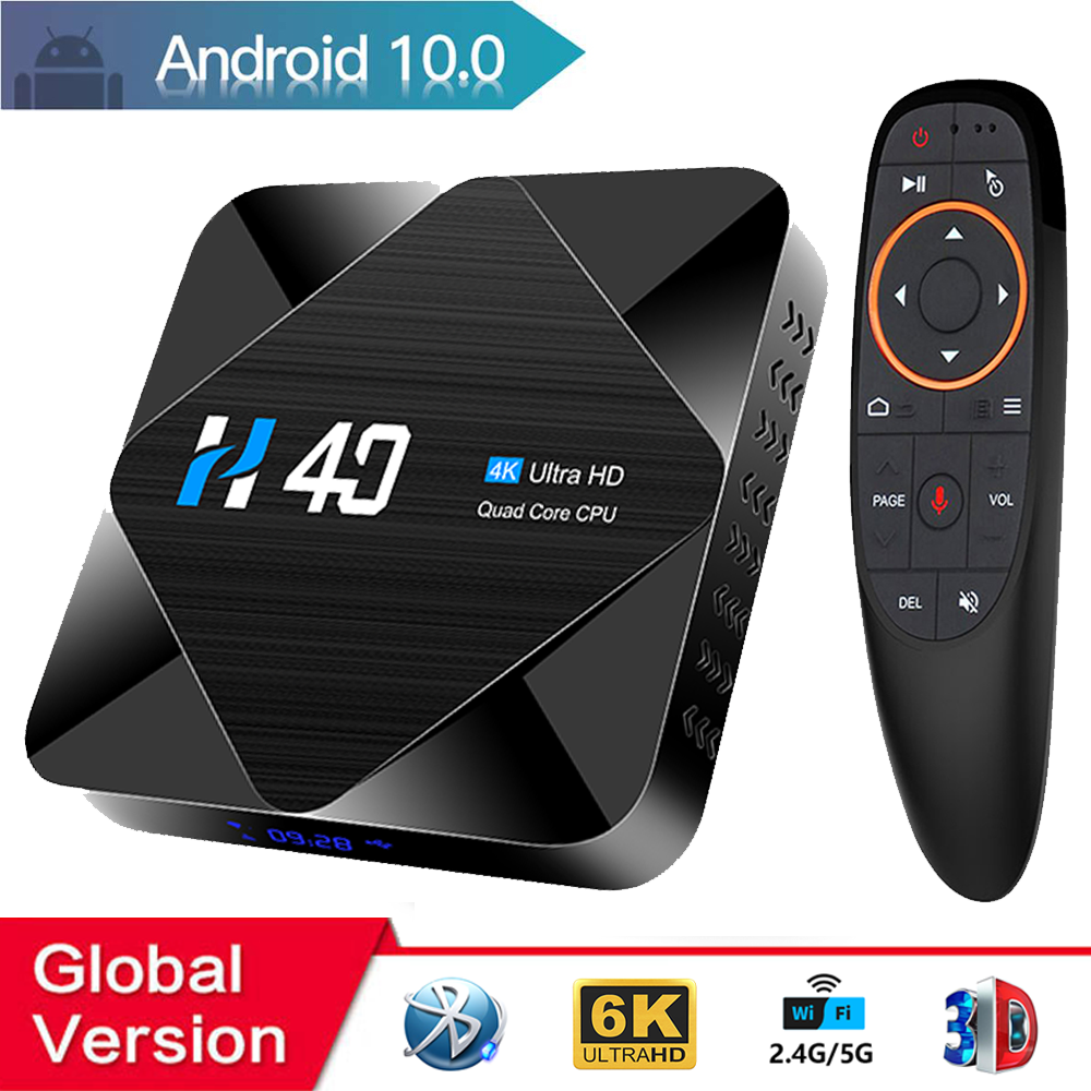 HONGTOP tv box android 10 4GB 64GB Allwinner H616 quad-core 2.4G&5G WIFI android tv box 4k HD bluetooth 4.0 Set Top Box