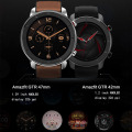 Global Version Amazfit GTR 47mm 47mm Smart Watch Huami Smartwatch 12Sports Modes 5ATM Waterproof GPS 24Days Battery AMOLE