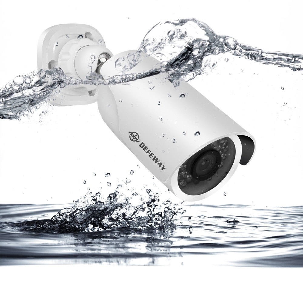 DEFEWAY 8CH DVR Kit CCTV System Recorder 8PCS 1080P Home Security Waterproof Night Vision Bullet Camera Video Surveillance Set