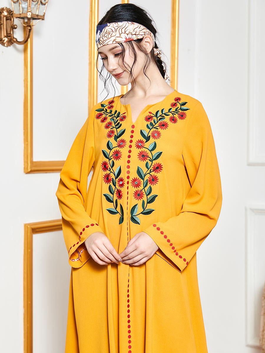 Dubai Abaya Turkey Hijab Muslim Dress African Maxi Dresses Islam Clothing Abayas For Women Robe Musulmana De Moda Femme Vestidos