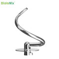 Stainless steel egg white whisk / aluminium alloy dough hooks / aluminium alloy flat beater for stand mixer spare parts